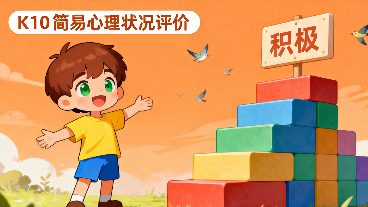 K10简易心理状况评定：识别情绪困扰信号