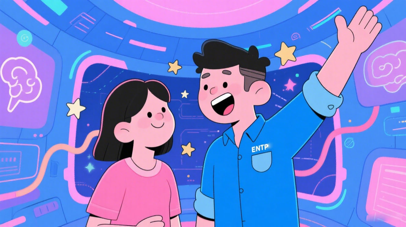 思维博弈家的浪漫：ENTP 人格的恋爱图谱解析